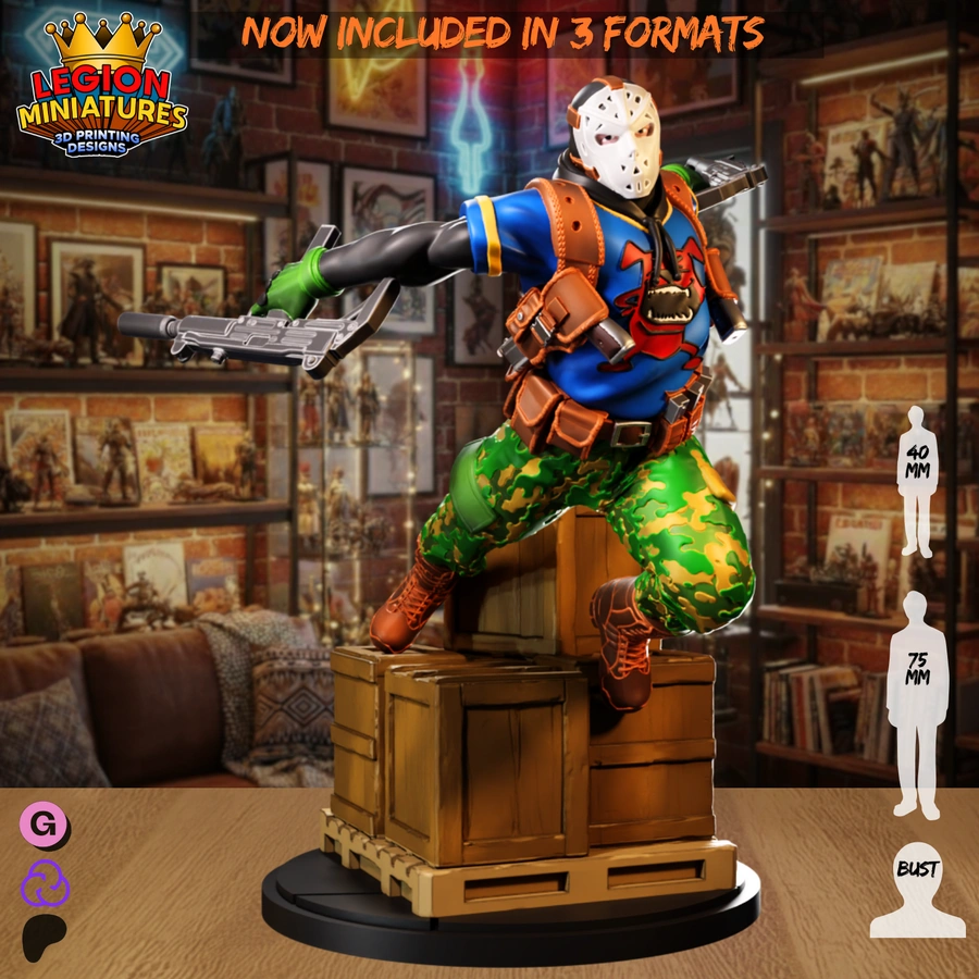 Wild Dog Vigilante – DC Comics 3D printable STL model