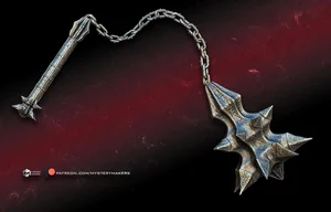 Witch King’s Mace – The Lord of the Rings STL render Witch King’s Mace – The Lord of the Rings 3D printable STL model