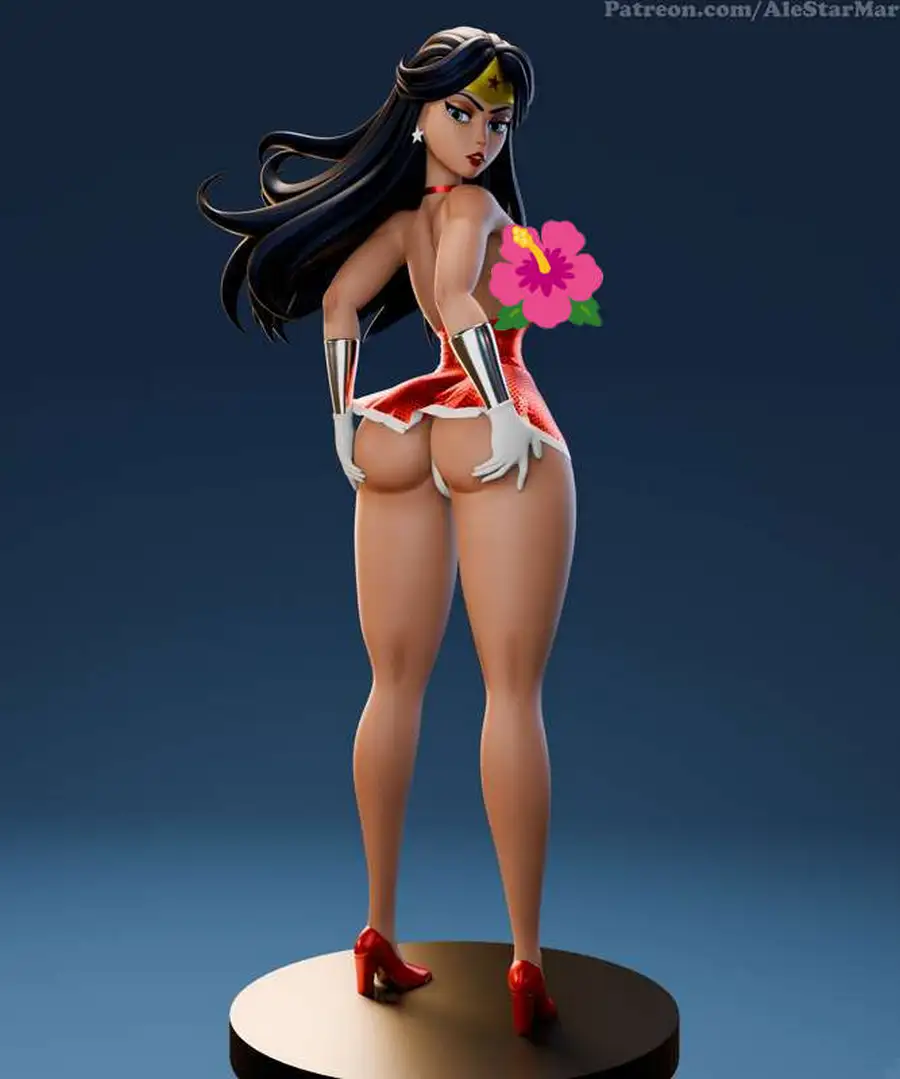 Wonder Woman - DC Comics 3D printable STL model