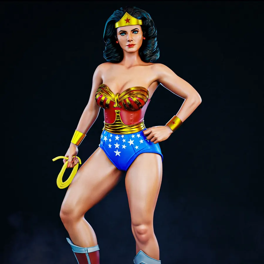 Wonder Woman – DC Comics 3D printable STL model
