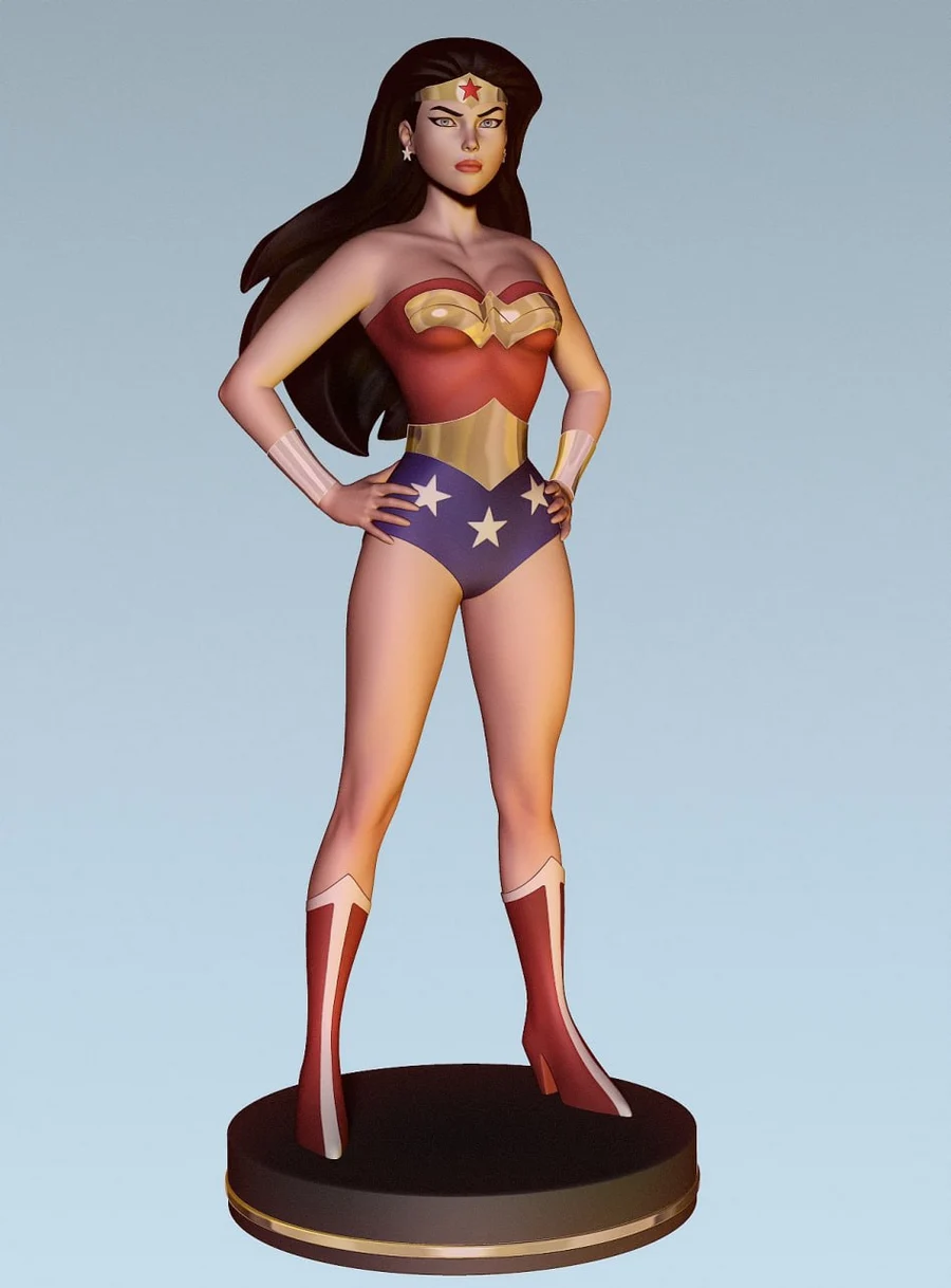 Wonder Woman – DC Comics 3D printable STL model