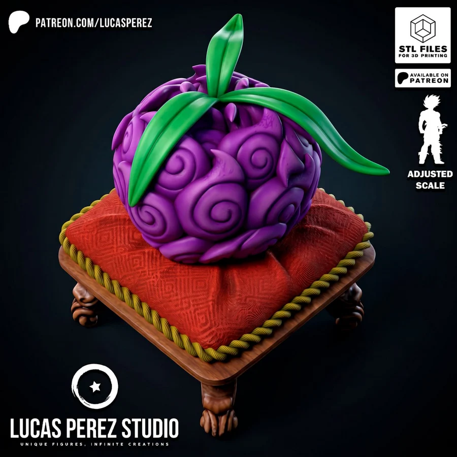Yami Yami no Mi – One Piece 3D printable STL model