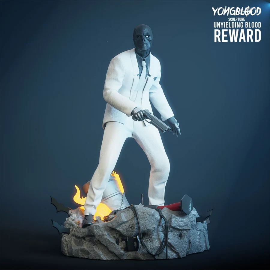 Black Mask Villain – DC Comics 3D printable STL model