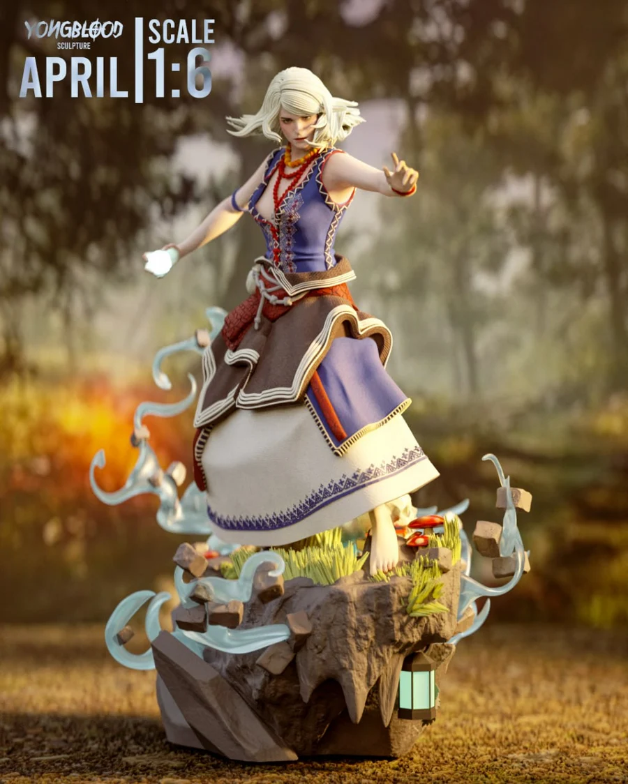 Keira Metz – The Witcher 3 3D printable STL model