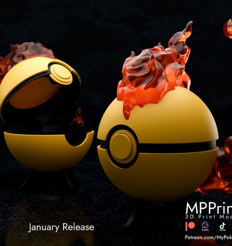 Zapdos - Pokémon 3D printable STL model