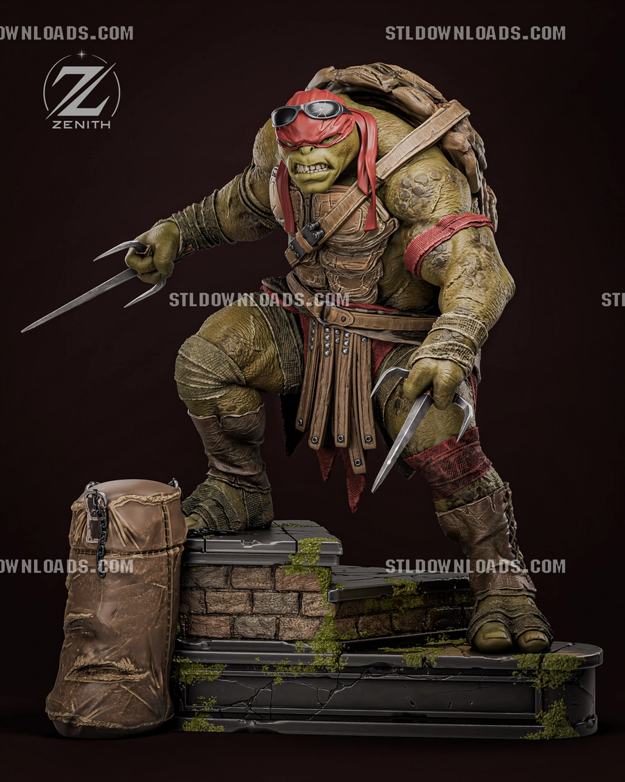 Rafael – Teenage Mutant Ninja Turtles 3D printable STL model