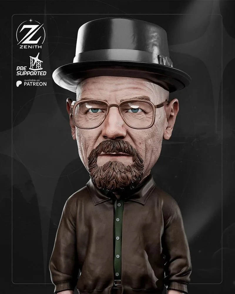 Walter White Chibi – Breaking Bad 3D printable STL model