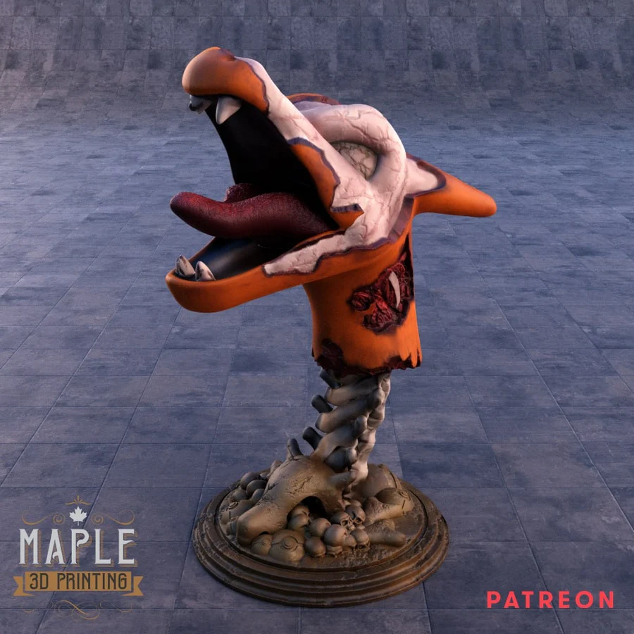 Zombie Charizard - Pokémon 3D printable STL model