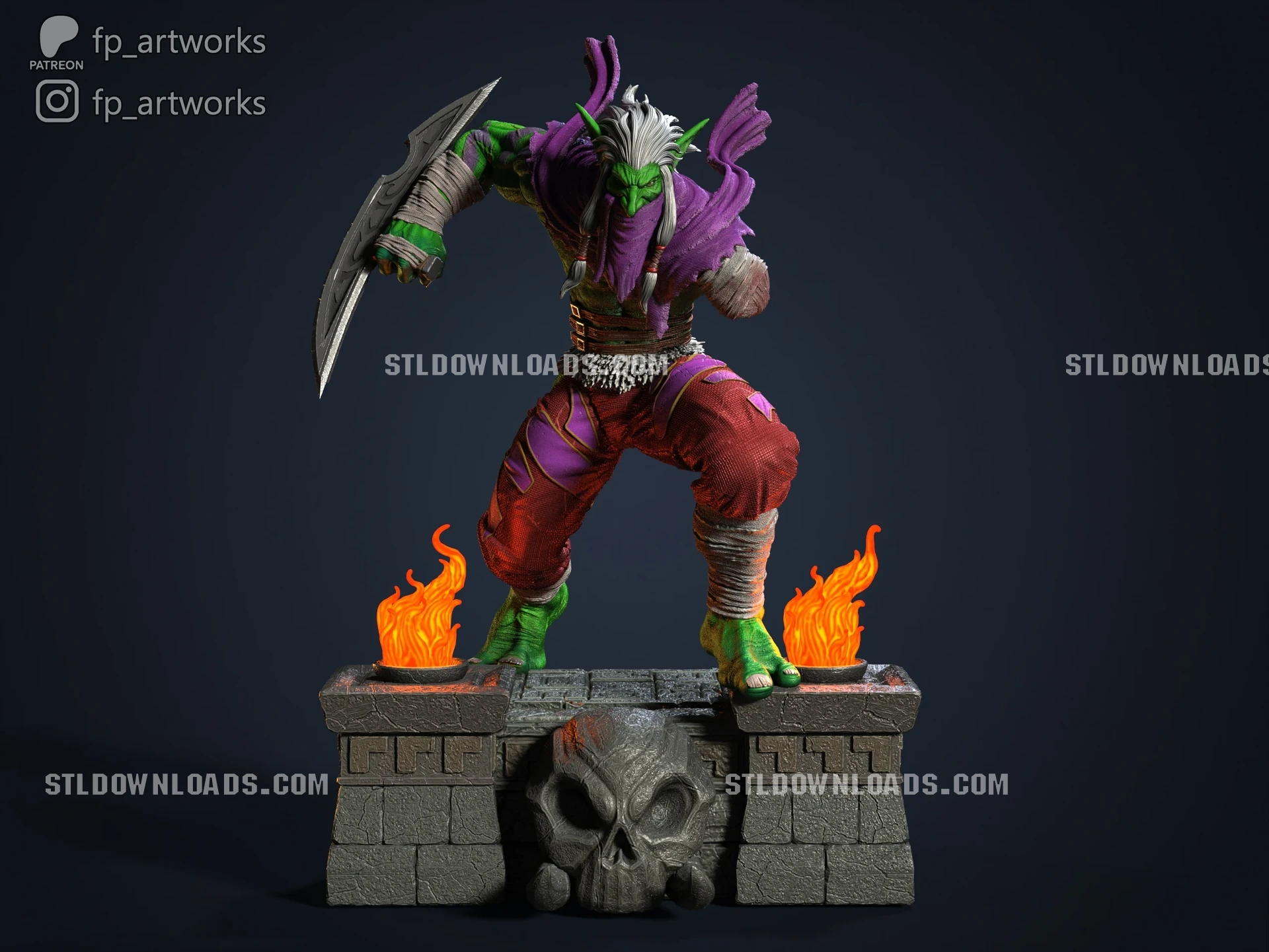 Zul'jin – Warcraft 3D printable STL model