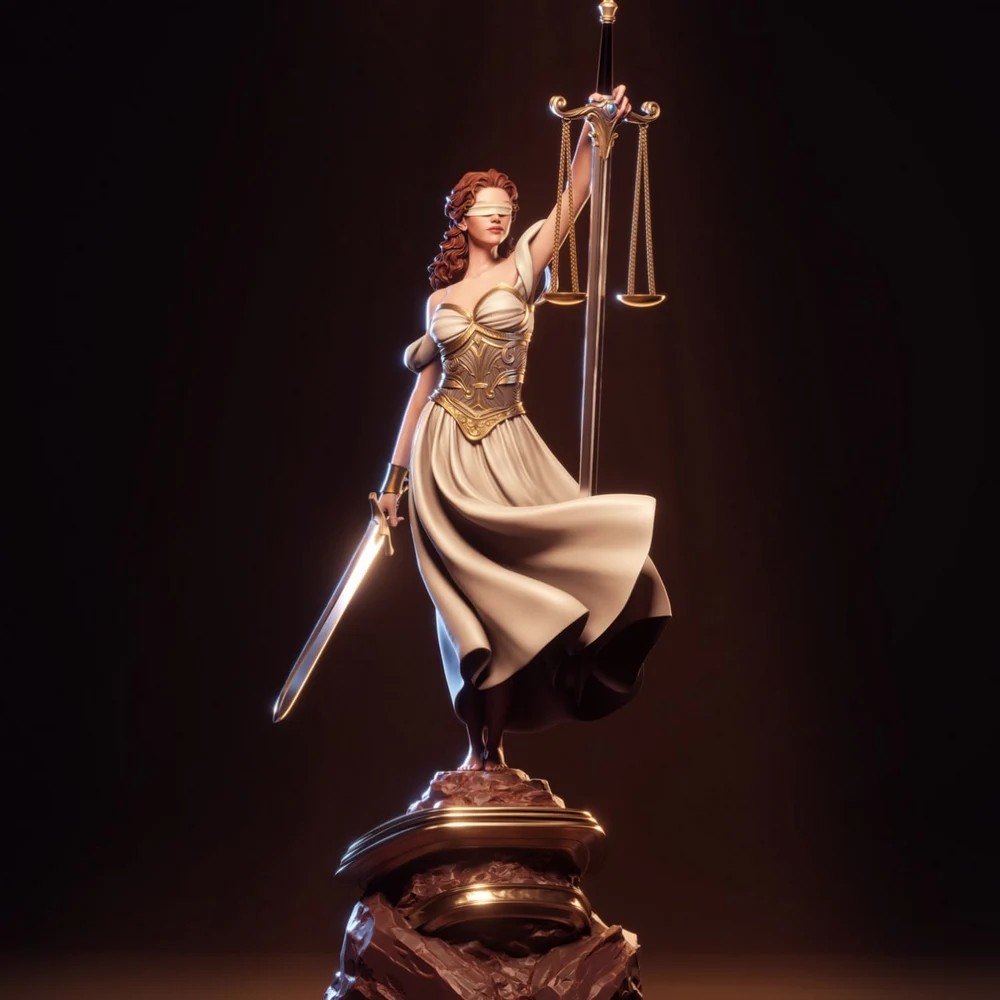 Justice — DC Comics 3D printable STL model
