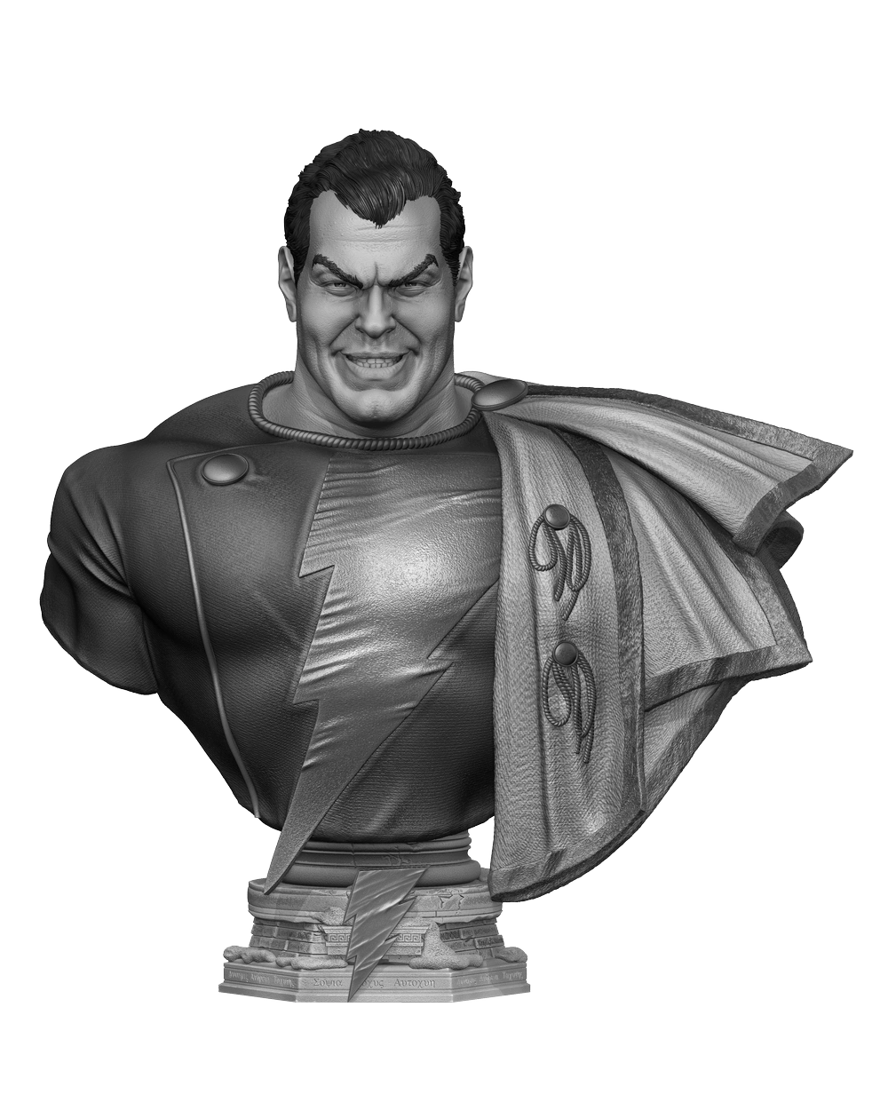Shazam Bust — DC Comics 3D printable STL model