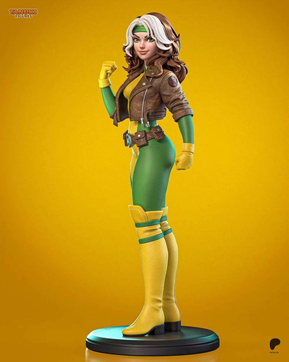Rogue Toon — Marvel / X-Men 3D printable STL model