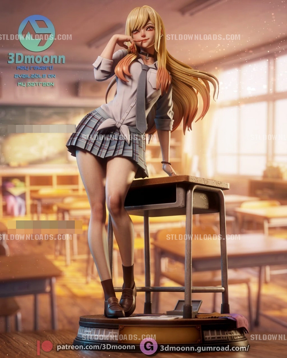 Marin Kitagawa — My Dress-Up Darling 3D printable STL model