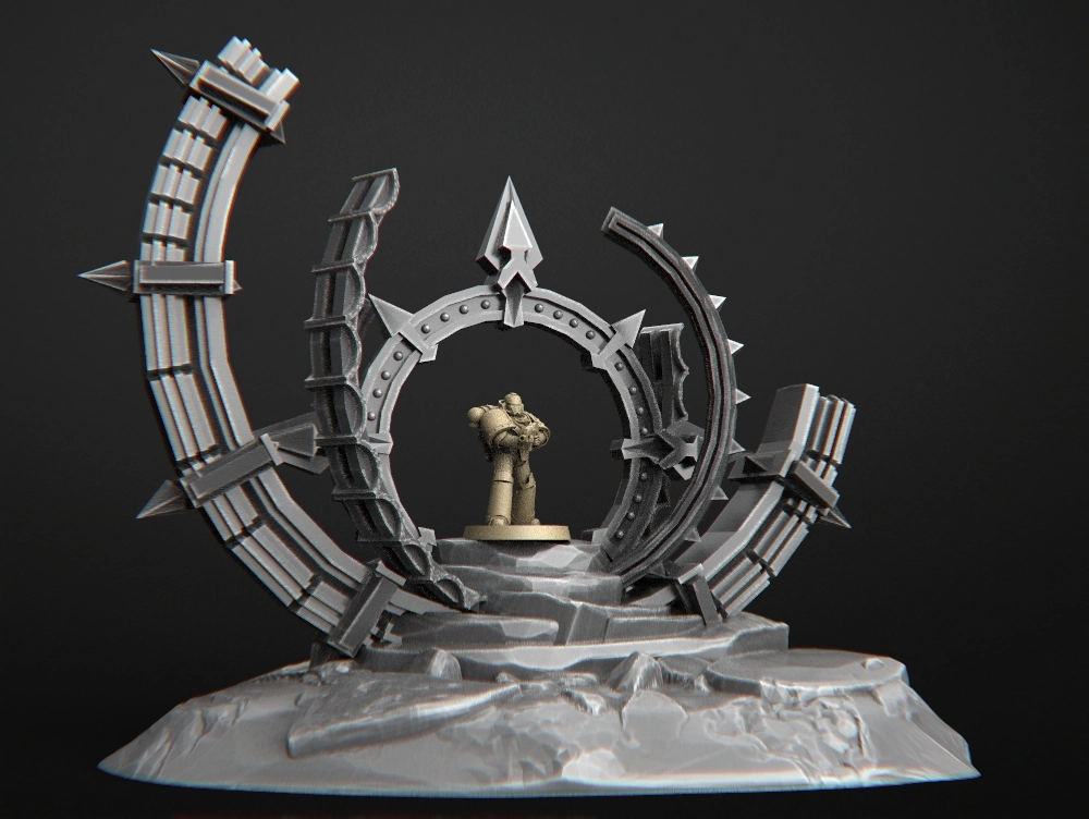 Chaos Portal — Warhammer 40K 3D printable STL model