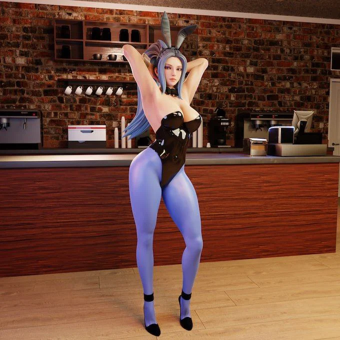 Bunny Girl Extra 3D printable STL model