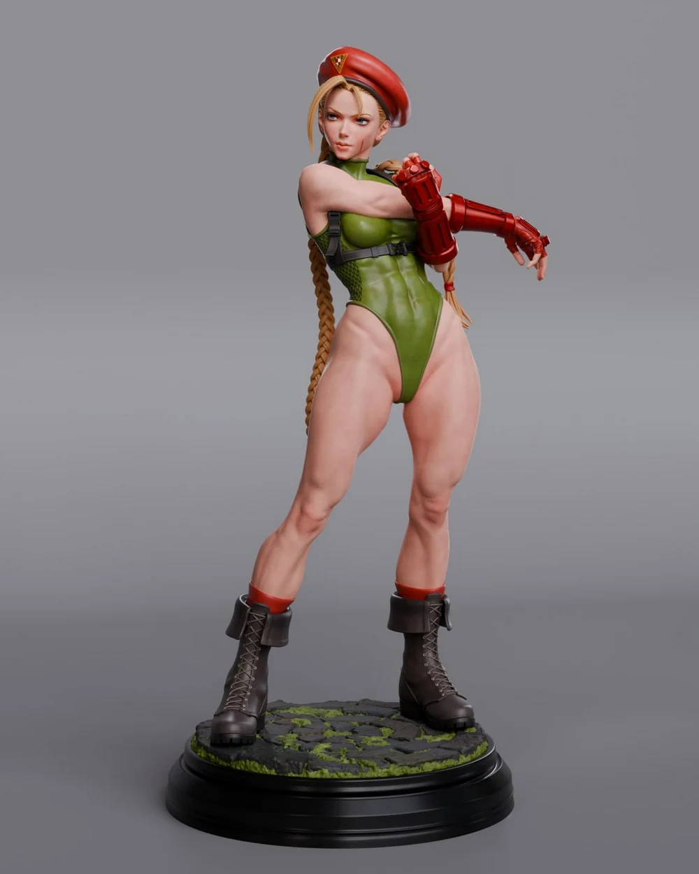 Cammy — Street Fighter 3D printable STL model