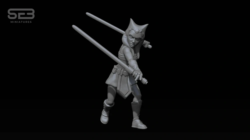 Ahsoka — Star Wars 3D printable STL model