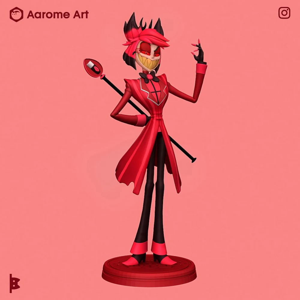 Alastor — Hazbin Hotel 3D printable STL model