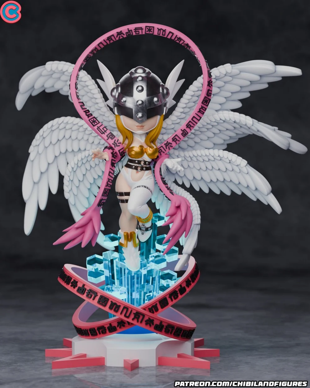 Angewomon Chibi — Digimon 3D printable STL model