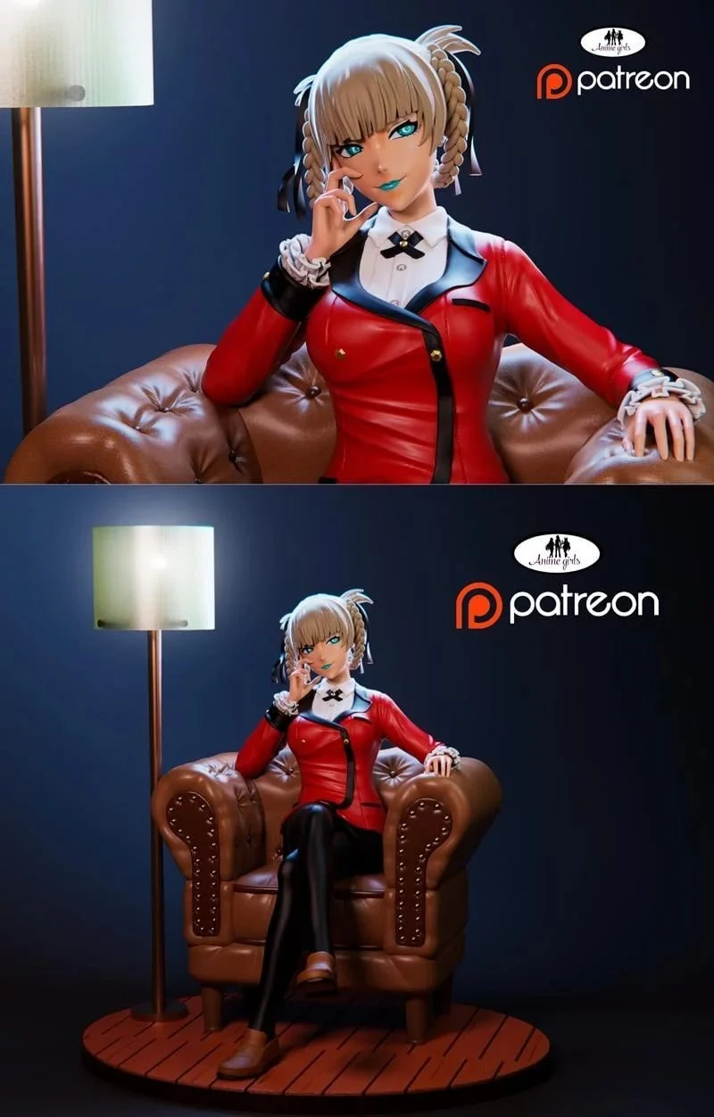 Kirari — Kakegurui STL render Kirari — Kakegurui 3D printable STL model