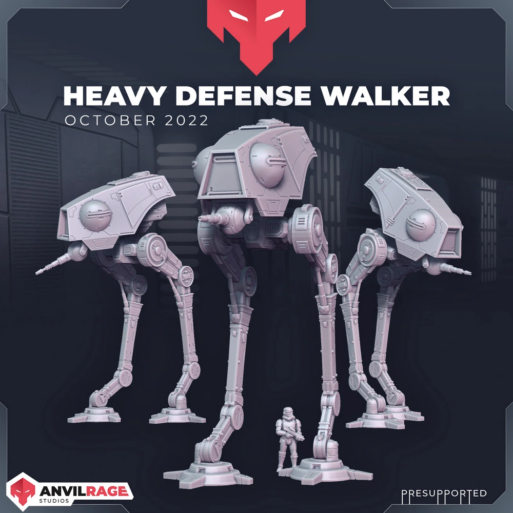 AT-DP All Terrain Defence Pod — Star Wars 3D printable STL model