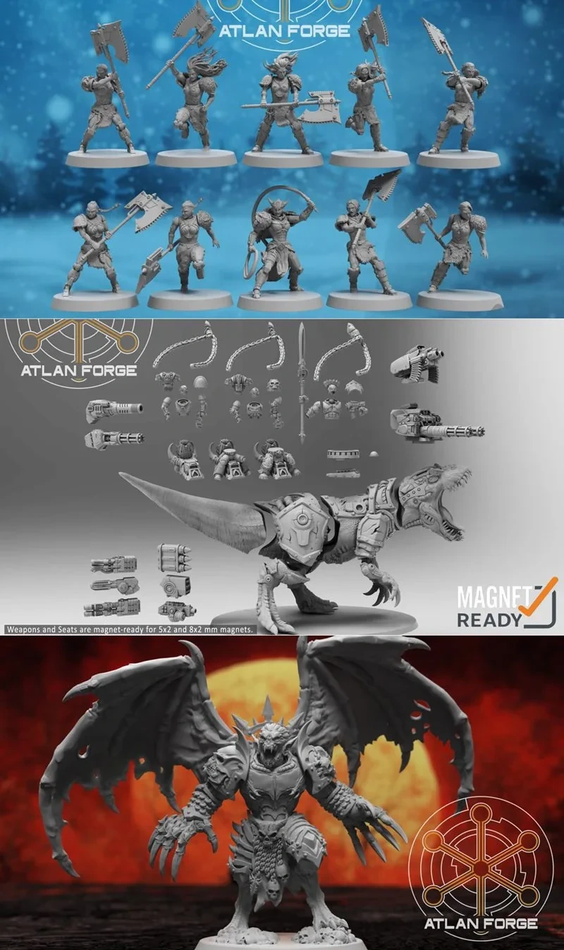 April — Warhammer 40K / Sci-Fi Alt 3D printable STL model