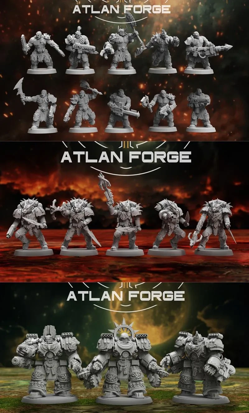 February — Warhammer 40K / Sci-Fi Alt 3D printable STL model