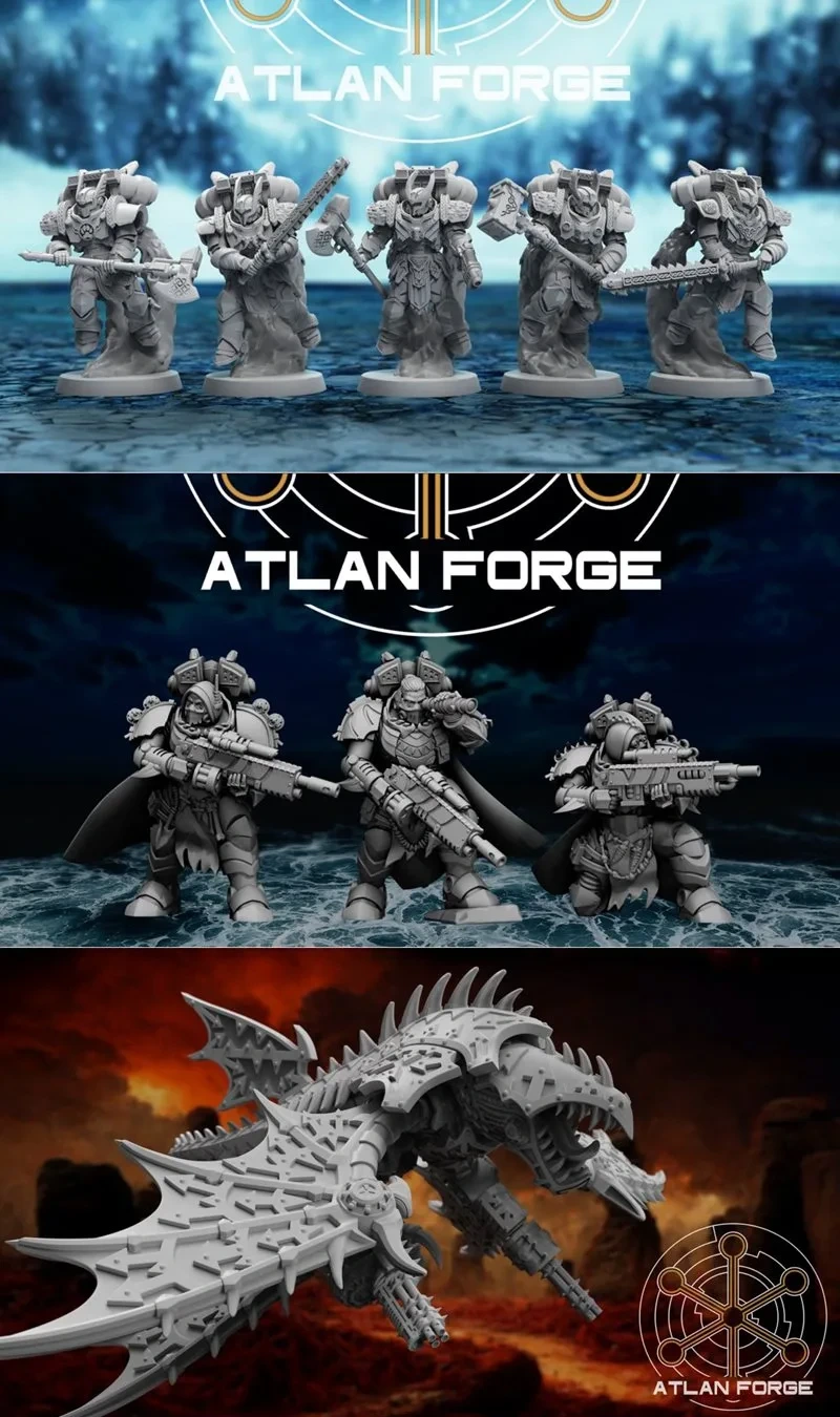 January — Warhammer 40K / Sci-Fi Alt 3D printable STL model