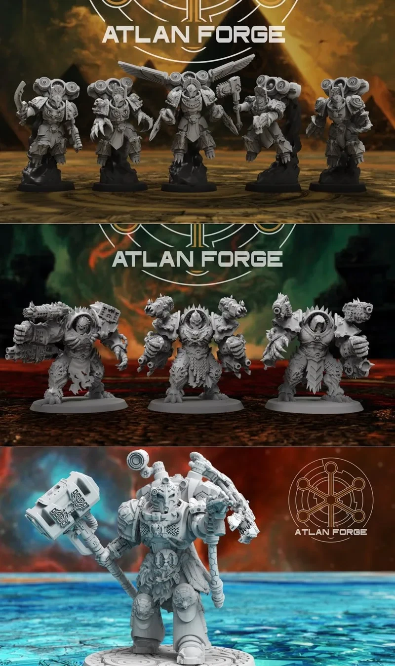 March — Warhammer 40K / Sci-Fi Alt 3D printable STL model