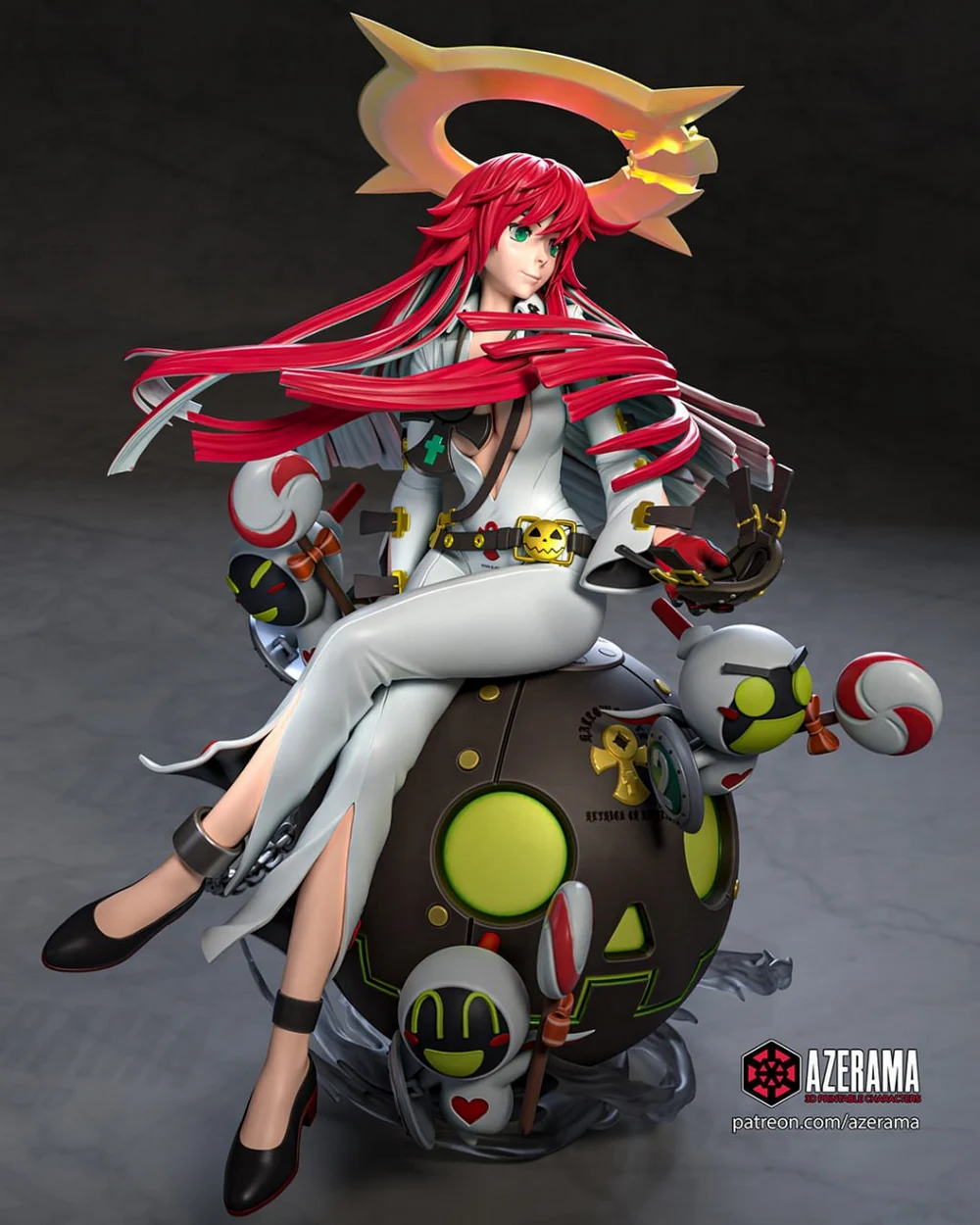 Jack-O — Guilty Gear 3D printable STL model
