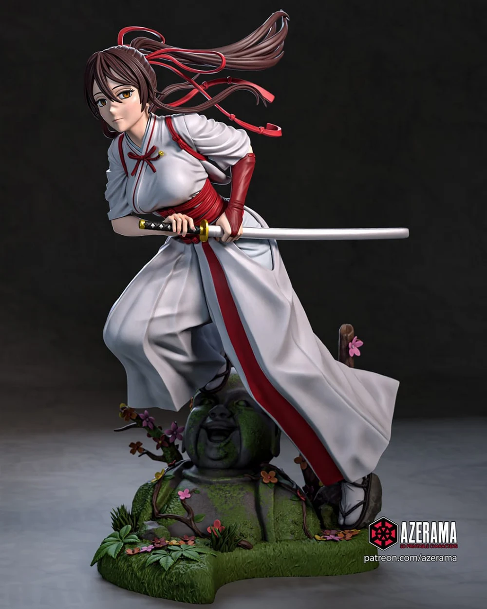 Sagiri Asaemon — Hell's Paradise 3D printable STL model