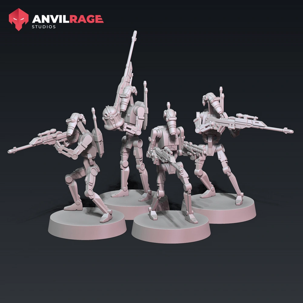 B1 Snipers — Star Wars 3D printable STL model