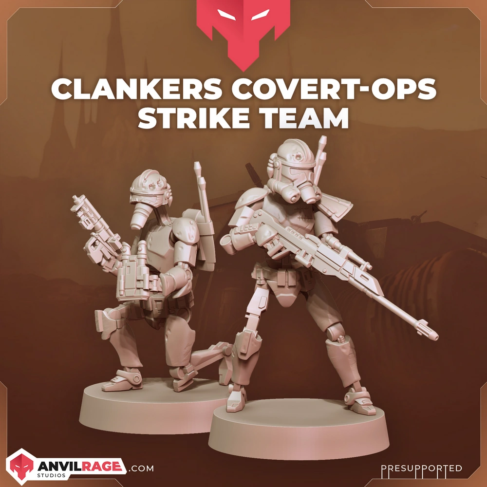 B1 Special Ops Covert Snipers — Star Wars 3D printable STL model