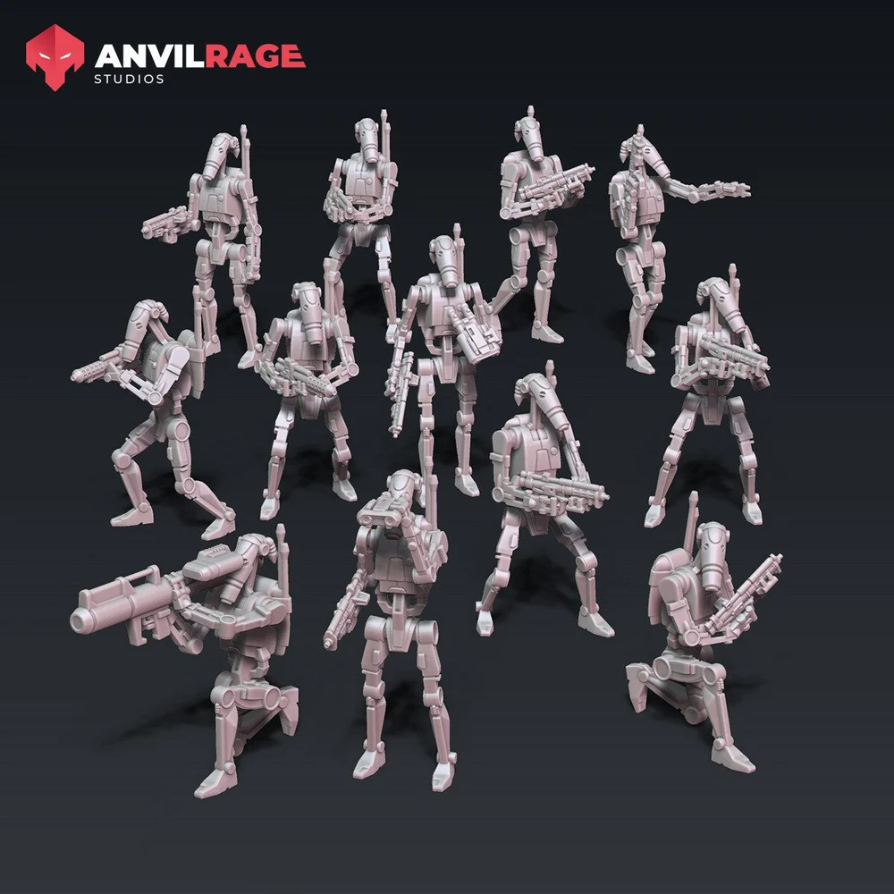 B1 Squad Multipart — Star Wars 3D printable STL model