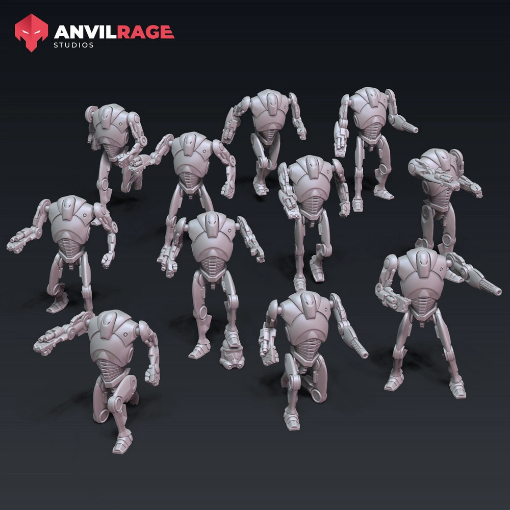 B2 Battle Droids — Star Wars 3D printable STL model