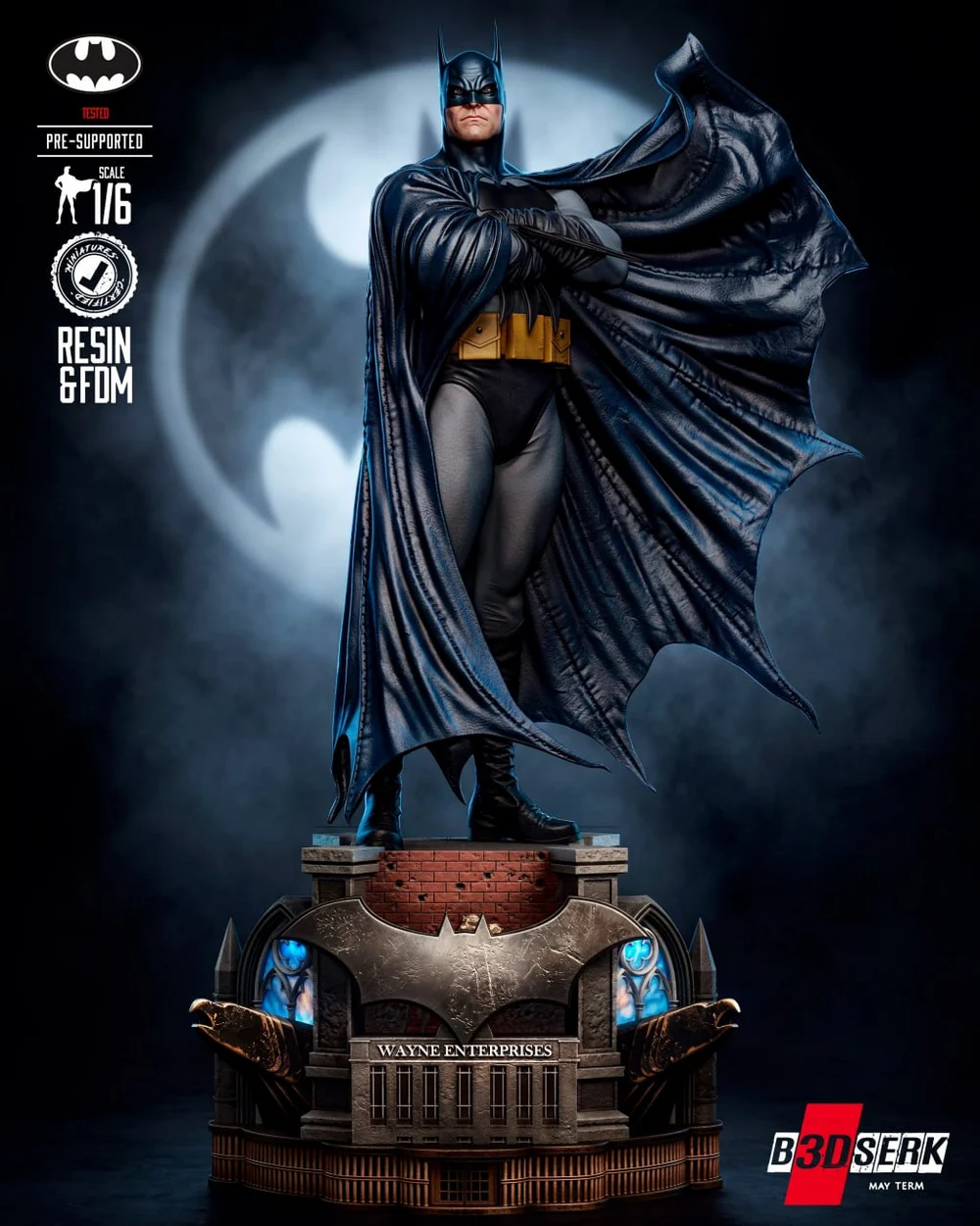 Batman (Kingdom Come) — DC Comics 3D printable STL model