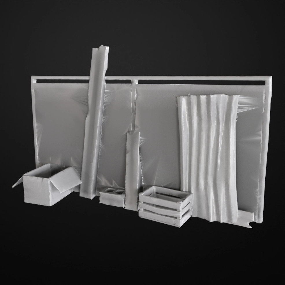 Barricadas Ruins 1 3D printable STL model