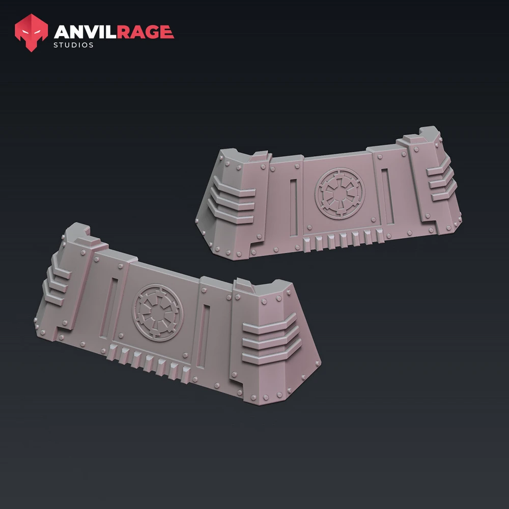 Barricade Imperial — Star Wars 3D printable STL model