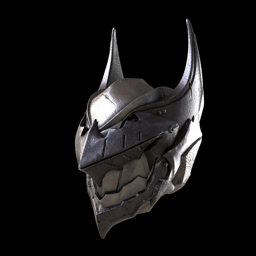Batman Dark Steel Helmet — DC Comics / Batman 3D printable STL model