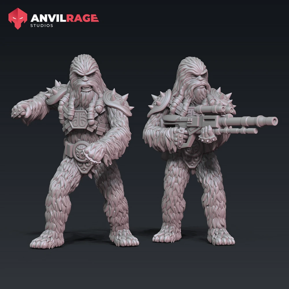 Black Krrsantan — Star Wars 3D printable STL model
