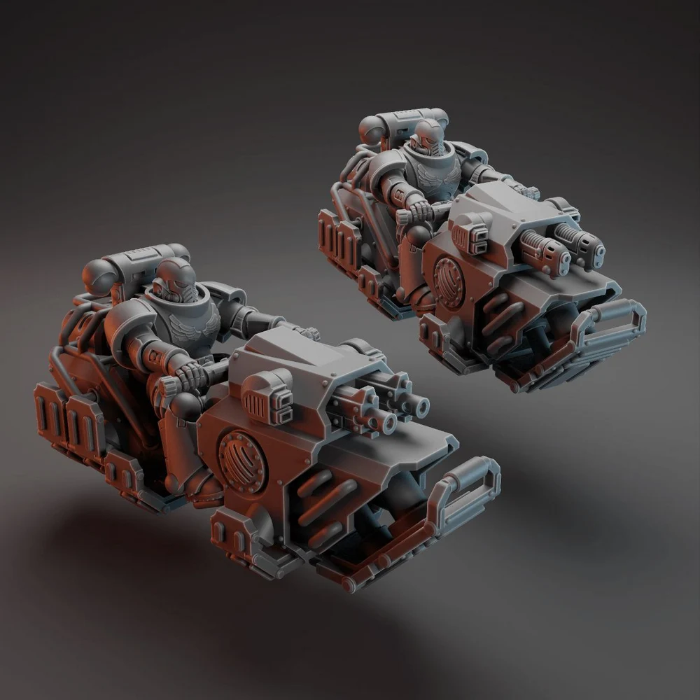 Chevalier Repulsor Squad — Warhammer 40K Alt 3D printable STL model