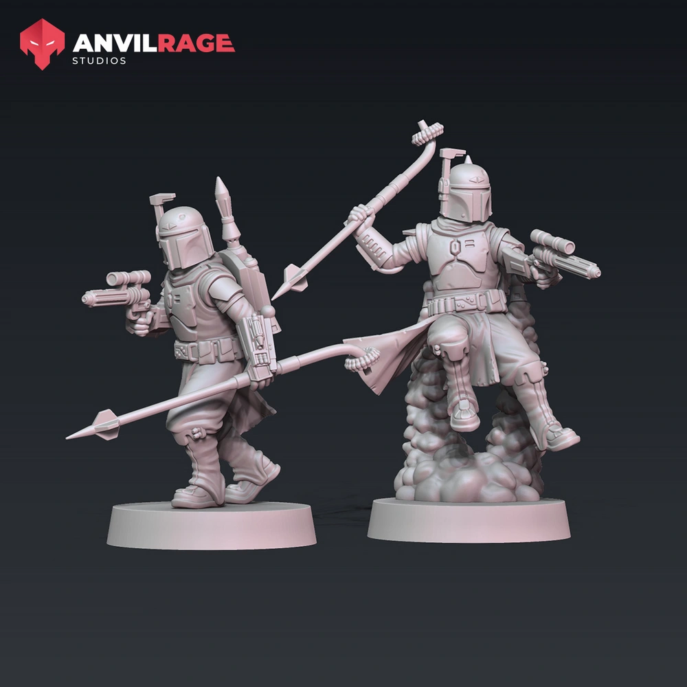 Boba Fett Daimyo — Star Wars 3D printable STL model