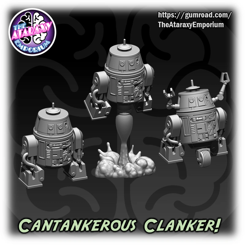 C1-10P Chopper — Star Wars STL render C1-10P Chopper — Star Wars 3D printable STL model