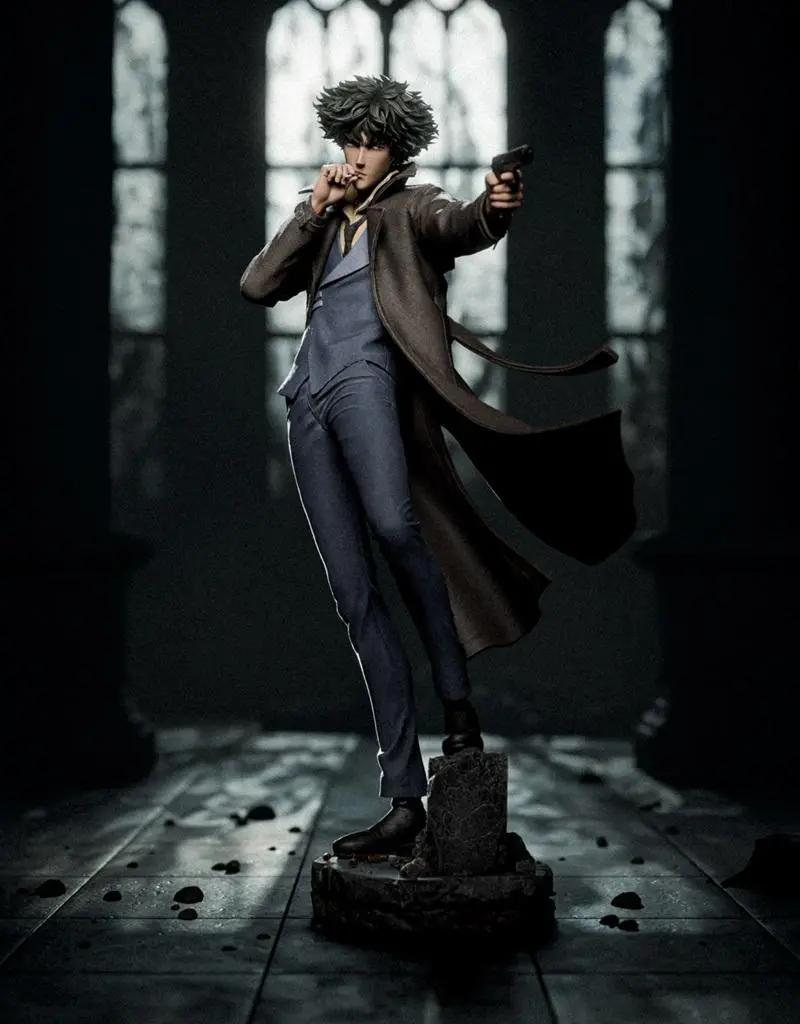 Spike — Cowboy Bebop STL render Spike — Cowboy Bebop 3D printable STL model