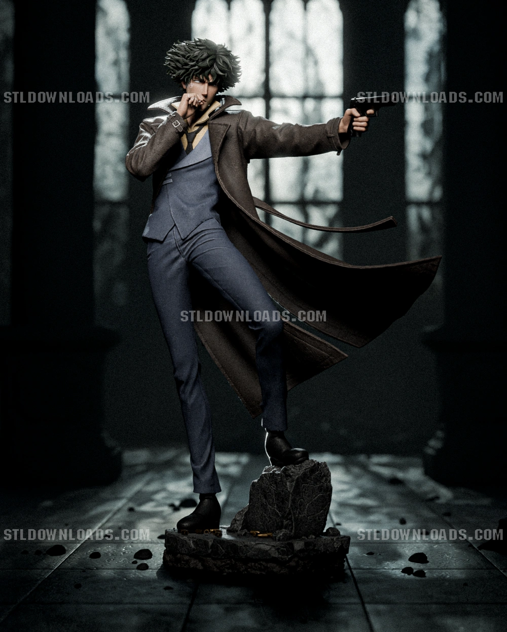Spike — Cowboy Bebop 3D printable STL model