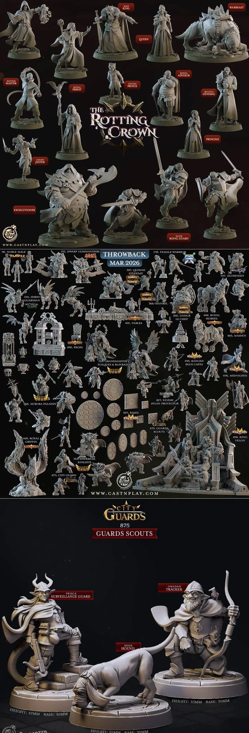 March — Dungeons & Dragons / Fantasy Alt 3D printable STL model
