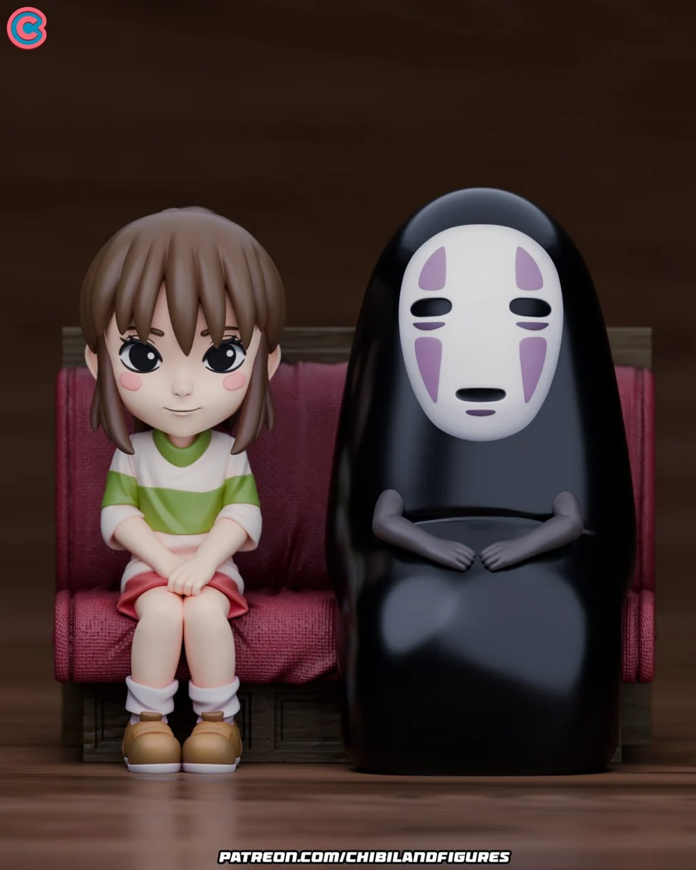 Chihiro Chibi Remake — Spirited Away 3D printable STL model