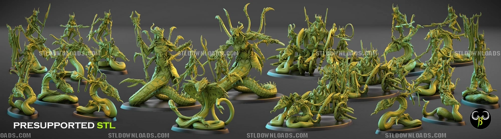 September — Fantasy Monsters Alt STL render September — Fantasy Monsters Alt 3D printable STL model