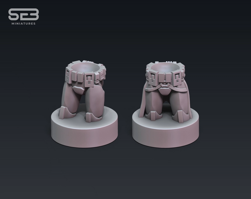 Clone Trooper Tank Legs — Star Wars 3D printable STL model