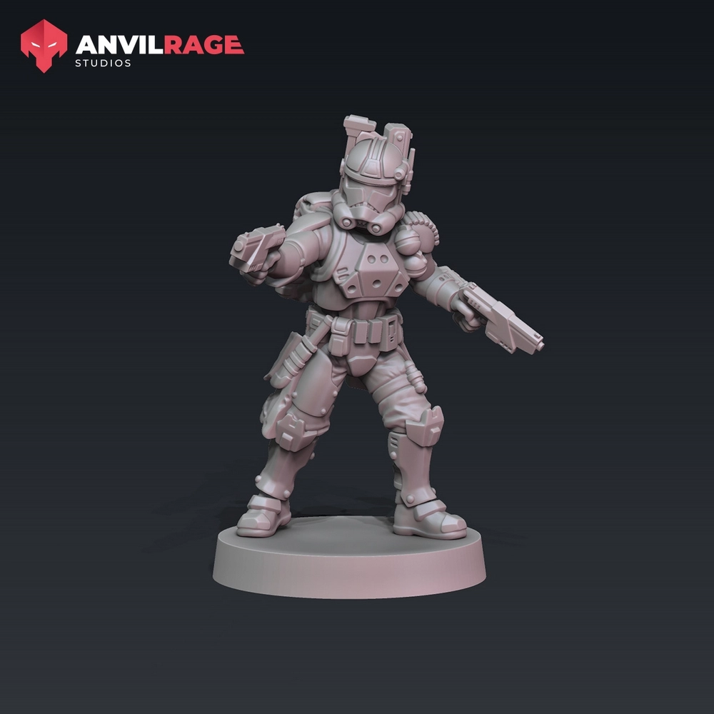 Clone Trooper The Nomad — Star Wars 3D printable STL model